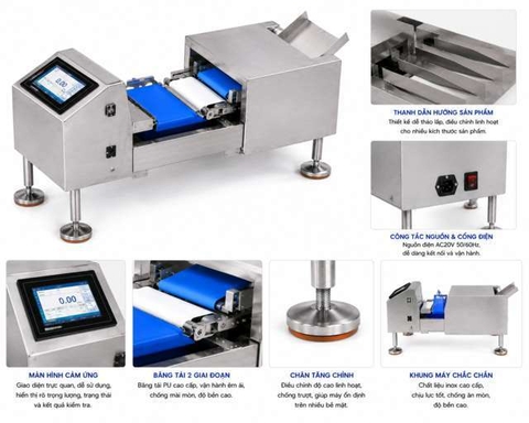 Máy kiểm tra trọng lượng BLUEZEIZ CQ-D2 Mini-checkweigher