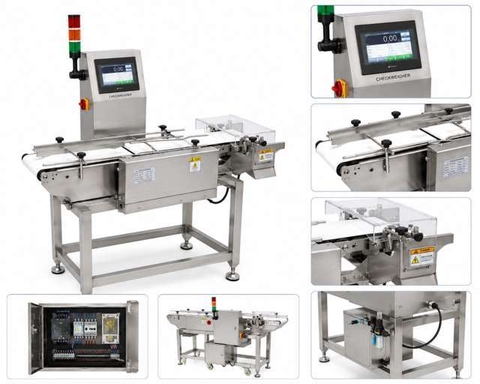 Máy kiểm tra trọng lượng tự động BLUEZEIZ CQ-XP1010 checkweigher 1-200G