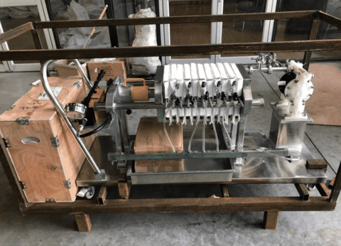 Máy lọc ép khung bản thí nghiệm, khung sus 304