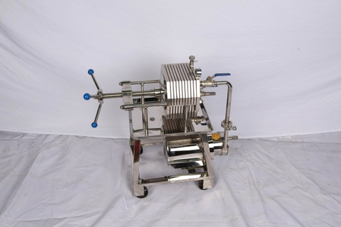 Máy lọc ép khung bản inox max 1000L/giờ