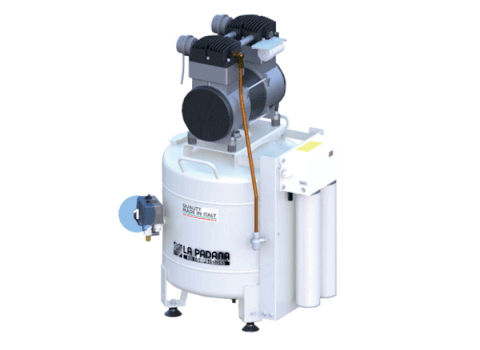 Máy nén khí không dầu 8bar, 24L, 2HP, có sấy khô La Padana DOF-D224 | DOF-SD224