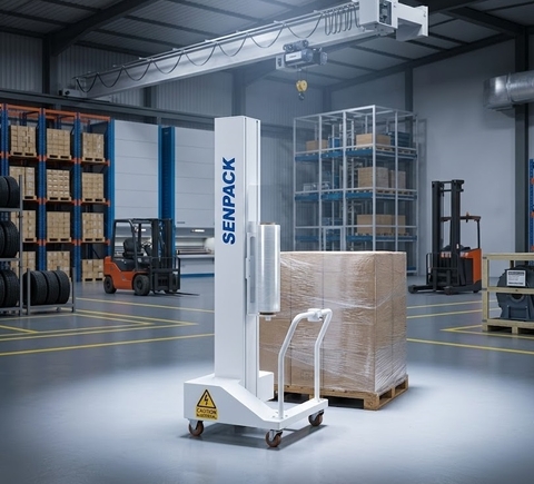 SENPACK-SP-T2100 Máy quấn màng pallet đẩy tay