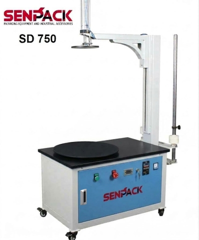 Máy quấn màng thùng Carton- SENPACK SD - 750 (Ép đỉnh bằng khí nén)