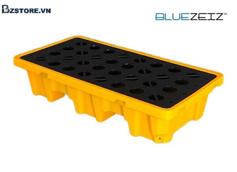 Pallet Chống Tràn cho 2 Thùng Phuy -Bluezeiz BlueSP-2D
