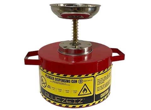 Bình nhấn piston lấy hóa chất (can an toàn phân phối chất lỏng dễ cháy), 2L