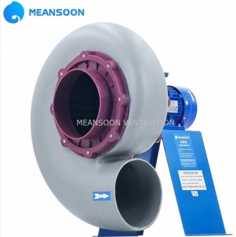 Quạt ly tâm nhựa PP chống ăn mòn Meansoon MACF-200-F4T