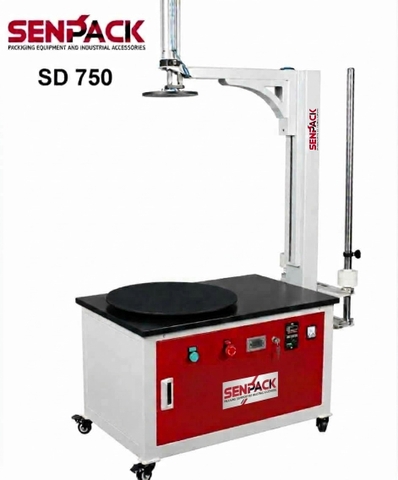 Máy quấn màng thùng Carton- SENPACK SD - 750 (Ép đỉnh bằng khí nén)