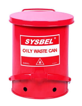 Sysbel WA8109100- Thùng chứa rác thải dầu an toàn (6 Gallon / Màu đỏ)