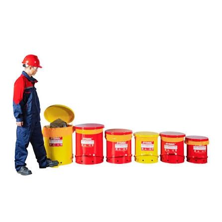 Sysbel WA8109100- Thùng chứa rác thải dầu an toàn (6 Gallon / Màu đỏ)
