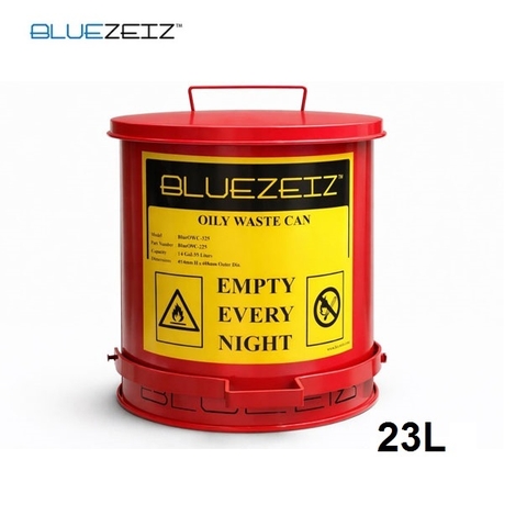 BlueOWC-23S Thùng rác đựng rác thải dầu chống cháy lan