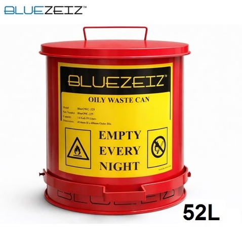 BlueOWC-52S Thùng rác đựng rác thải dầu chống cháy lan