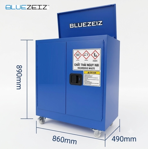 Tủ đổ và chứa chất thải nguy hại BLUEZEIZ BlueWLC-860