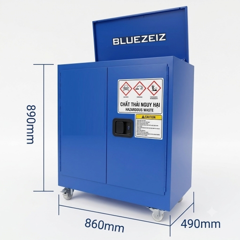 Tủ đổ và chứa chất thải nguy hại BLUEZEIZ BlueWLC-860