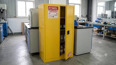 SYSBEL WA810601-Tủ Chống Cháy Cửa Tự Động Đóng 60 gallon