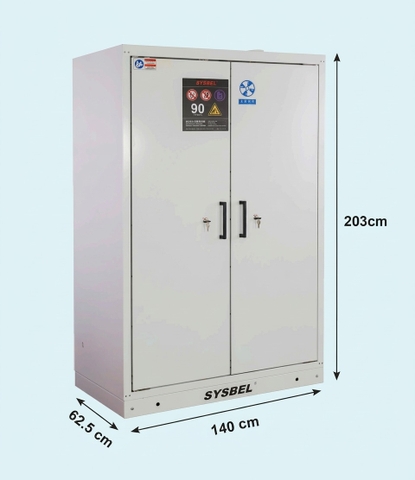 Tủ đựng bình khí chống cháy 90 phút, đáp ứng EN 14470-2 – SE790104 - SYSBEL SE790104