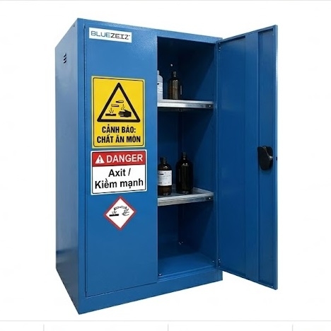 Tủ đựng hóa chất ăn mòn BLUEZEIZ BlueCC-110 | BlueCC-115 (110Gal/115Gal, cửa đóng mở manual)