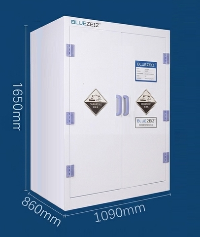 Tủ đựng hóa chất ăn mòn, axít, 90Gal- BLUEZEIZ BluePPC-90G