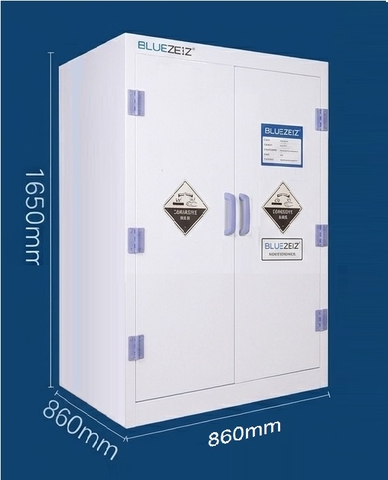 Tủ đựng hóa chất ăn mòn, axít, 60Gal- BLUEZEIZ BluePPC-60G