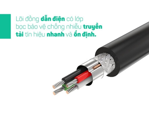 Cáp Nối Dài USB 3.0 1M Ugreen