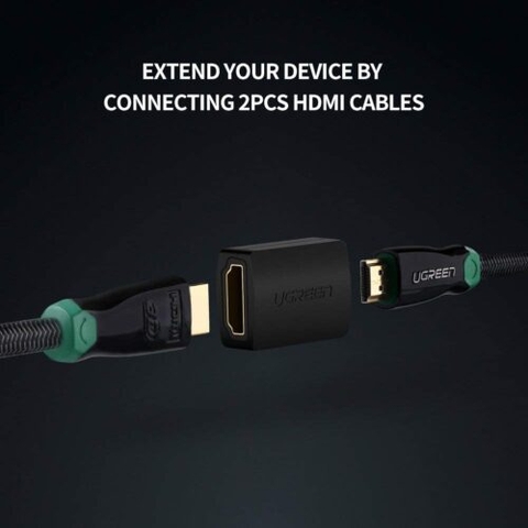 Đầu nối HDMI 2 đầu cái Ugreen