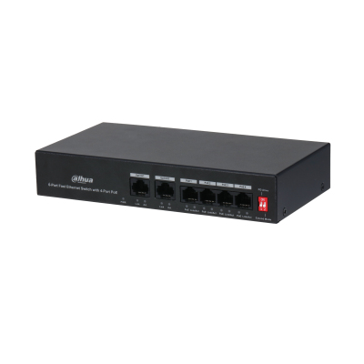 Switch POE Dahua 5 Port PFS3006-4ET-36
