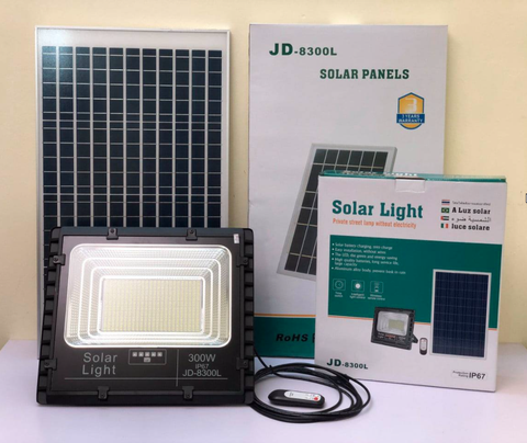Đèn năng lượng mặt trời Pha 300W (JINDIAN)
