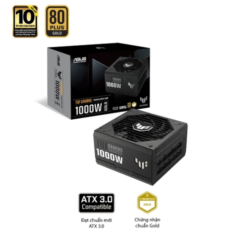 Nguồn Máy Tính Asus TUF Gaming 1000W Gold ( Pci Gen 5.0 - Full Modular)