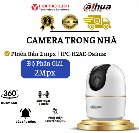 Mắt camera Dahua IPC- H2AE Wifi 2M xoay 360 đàm thoại 2 chiều