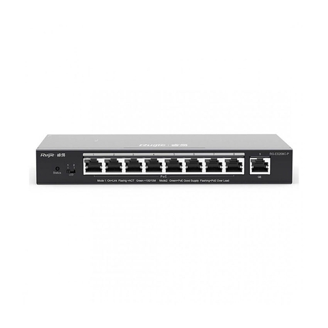Thiết Bị Chuyển Mạch 8P POE Ruijie RG-ES209GC-P