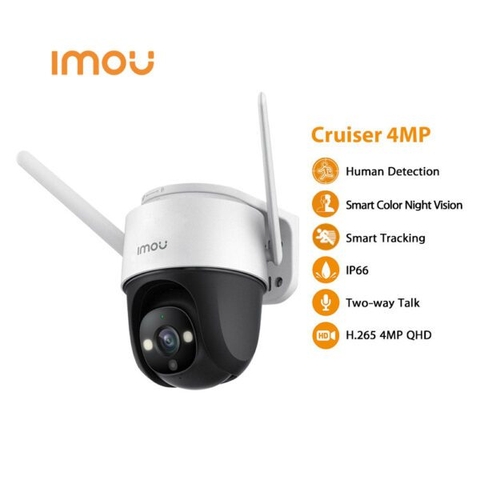 Camera IPC- F42FP-IMOU THÂN Wifi 4M Có Màu