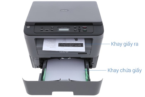 Máy in laser trắng đen đa năng Brother DCP-L2520D