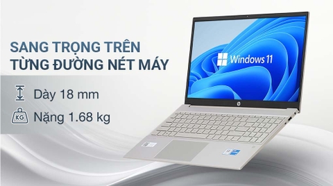 NB HP Pavilion 15 - EG3098TU (I3-1315U/8GB/SSD 256GB/FHD/W11/GOLD/NO DVD/15.6