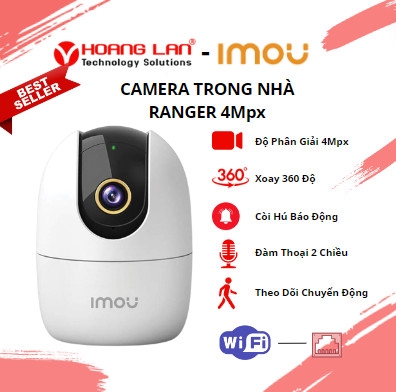 Camera IPC- A42P-D-V3 H264-IMOU Wifi 4M xoay 360 đàm thoại 2 chiều