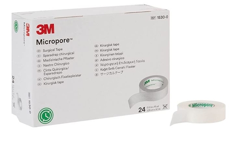 Băng keo giấy y tế 3M Micropore 1530-0/1530-1