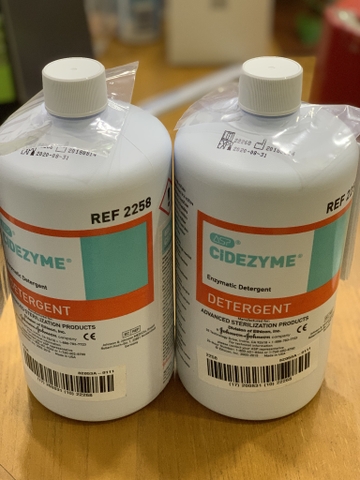 Dung dịch sát khuẩn dụng cụ Cidezyme 1 lít & 5 lít
