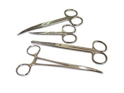 Kéo y tế thẳng, cong, nhọn, tù Pakistan