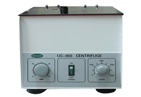 Máy ly tâm 6 ống Unicare UC-06S ( vỏ sắt)