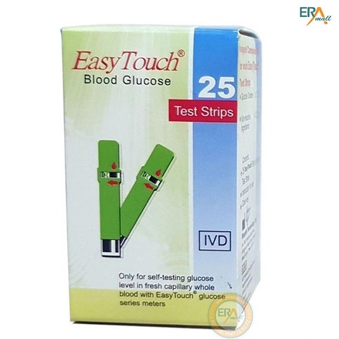 Que thử đường huyết EASY TOUCH GCU ET322 (25 que)