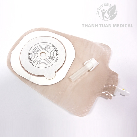 Túi chứa nước tiểu 1 mảnh đế bằng Hollister 8460