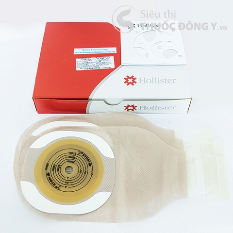 Túi chứa phân 1 mảnh khóa cuốn dính liền, có bộ lọc khí Hollister 8331