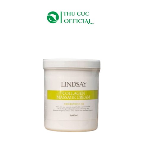Kem massage collagen Lindsay 1000ml Hàn Quốc chính hãng