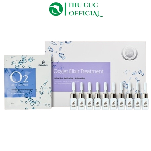 Bộ Trị Liệu Oxy Desembre Oxyjet Elixir Treatment set 10 lần