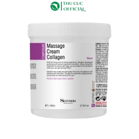 Kem Massage Collagen Skindom 1100g