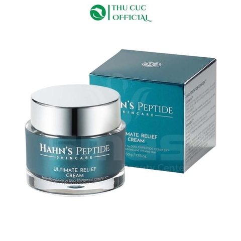 Kem tái tạo da Hahn's Peptide Ultimate Relief Cream 50g