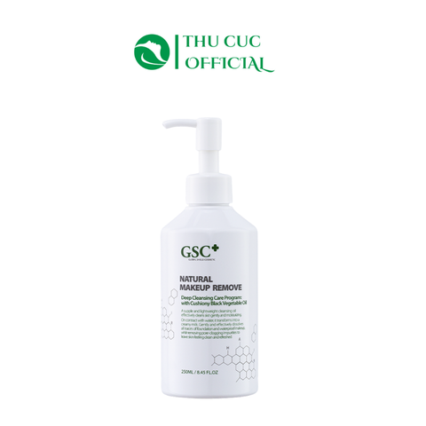 Dầu tẩy trang  GSC+ Natural Makeup Remove size 250ml