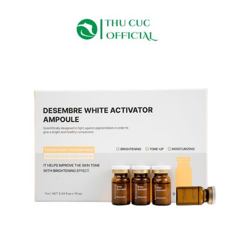 Tế bào gốc cho da thâm nám, trắng da W+ Desembre