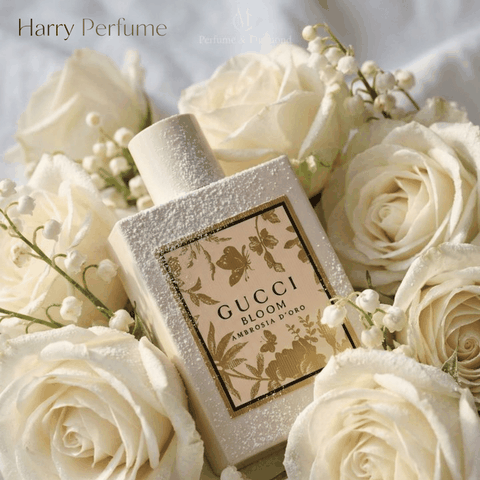 Review Gucci Bloom Ambrosia d’Oro EDP - Khu vườn hoa trắng hiện đại