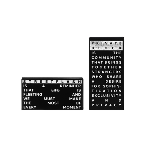 COMBO SÁP VUỐT TÓC STREET FLASH + SÁP KHỬ MÙI PRIVATE BLOCK