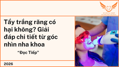 Tẩy trắng răng có hại không? Giải đáp chi tiết từ góc nhìn nha khoa