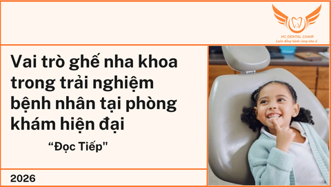 Vai trò ghế nha khoa trong trải nghiệm bệnh nhân tại phòng khám hiện đại